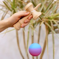 Juguete de Madera Premium Kendama Colorido, Juguetes Educativos para Exteriores, Regalos Deportivos, Kendama de Madera Personalizado Profesional, Juguete Clásico para Niños