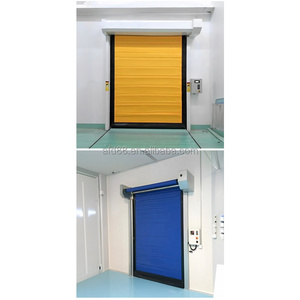 Puerta Rápida de Acero Inoxidable para Almacenamiento en Frío de Alta Velocidad |   Puerta Rápida Aislada Automática para Entornos de Baja Temperatura - Product Image 5