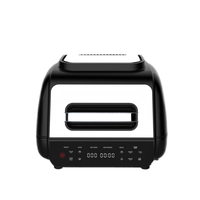 Four électrique sans fumée 6L 220v pour intérieur, barbecue sans fumée, grill, friteuse à air