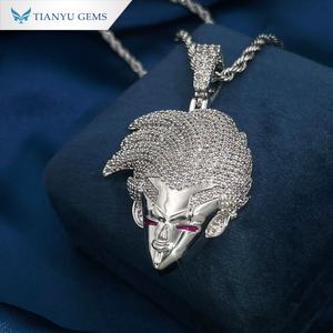 จี้เพชรรูปตัวการ์ตูนเทียนหยู ดีไซน์หรูหรา โดดเด่นไม่ซ้ำใคร พร้อมสร้อยเชือก - Product Image 3