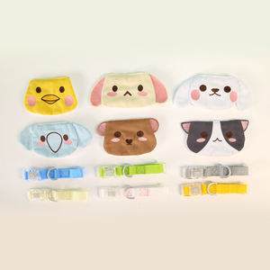 Mignon animal de compagnie spout towel <span class=keywords><strong>chien</strong></span> réglable chat <span class=keywords><strong>chien</strong></span> collier photo décoration articles - Product Image 2