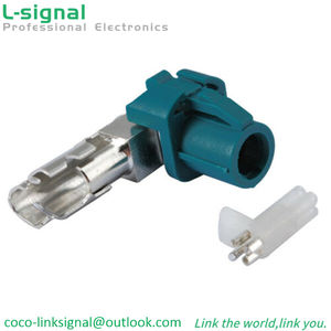 Conector HSD Fakra Z Hembra en Ángulo para Crimpado para Dacar 535 de 4 Polos - Product Image 2