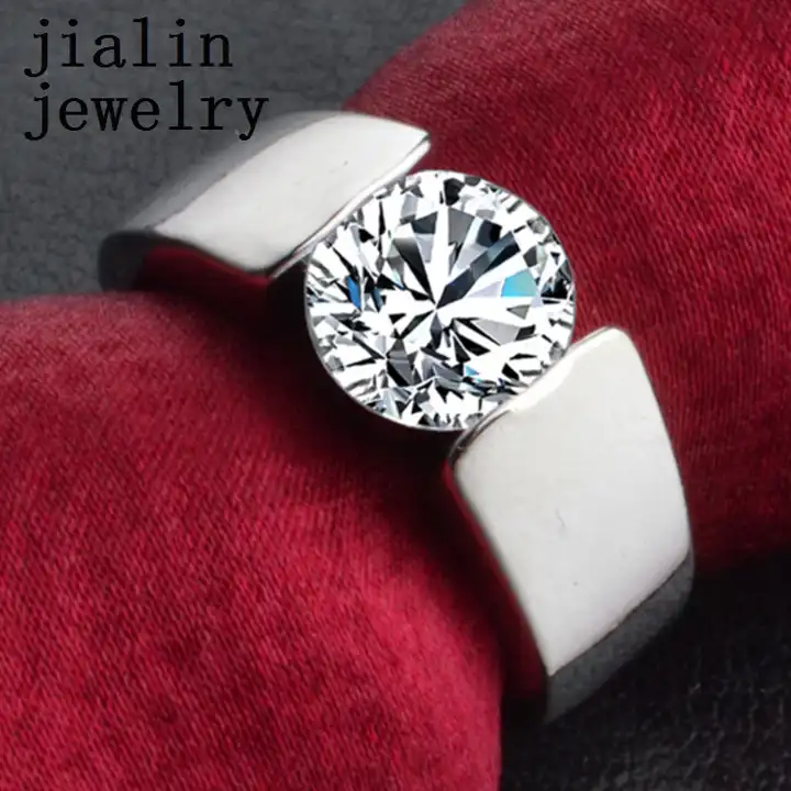 18 Carat Gold Diamond Single Stone Ring For Sale at 1stDibs | single stone  diamond ring, 18 carat gold ring, 18 carat ring design