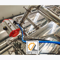 MTW Remplisseuse automatique de bouteilles en verre liquide à 4 têtes