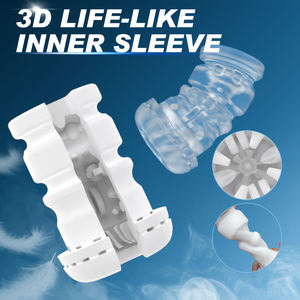 Cool Play <span class=keywords><strong>Simple</strong></span> elegante diseño telescópico avión taza desmontable lavable adulto masculino sexo juguete vibración masturbación producto - Product Image 2