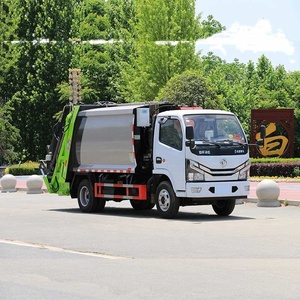 Camión Compactador de Basura Hidráulico Mini Dongfeng 4X2 de Calidad de Exportación para Gestión de Residuos Urbanos y Saneamiento Público - Product Image 1
