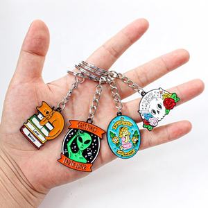 Llavero de Metal Personalizado con Impresión UV y Offset, Diseño de Turbina, Personaje de Dibujos Animados - Product Image 2