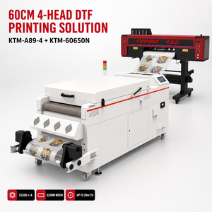 Imprimante DTF Qingyi KTM-A89-4 Nouvelle Imprimante DTF <span class=keywords><strong>A2</strong></span> I3200 60cm Grand Format Machine d'impression par transfert direct sur film 4 têtes - Product Image 1