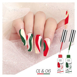 Klasik Neon diğer tırnak boyama jel çekme özel oje jel astar çizim jel astar tırnak sanat seti - Product Image 2