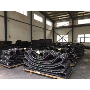 Đường ray cho mini 800mm 300x52.5x78 302.5 lắp ráp bánh xe 180 72 hanix máy xúc cao su theo dõi Pad - Product Image 5