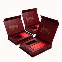 Boîte à parfum en carton rigide avec revêtement UV en relief, matériaux recyclés, ouverture à rabat magnétique, boîte cadeau pliable pour vêtements