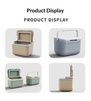 Glacière portable isotherme 5L avec logo personnalisé pour camping, pique-nique et activités de plein air, avec poignée