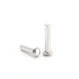 Remaches Sólidos de Aluminio Hongfeng GB867, Cabeza Redonda, Brillantes, Sin Recubrimiento, Accesorios de Ferretería - Product Image 1