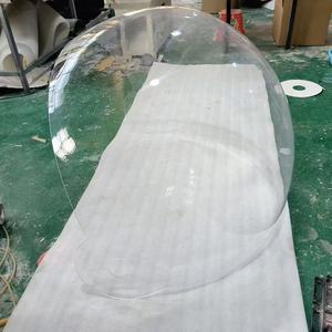 Couverture d'affichage sphérique personnalisée, grande installation artistique en acrylique en forme de pyramide pour aquarium sphérique - Product Image 3