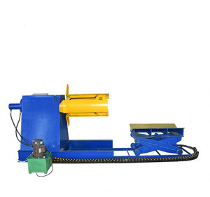 Desbobinadora Hidráulica de Metal de 10 Toneladas, Máquina Desbobinadora Automática de Lámina de Acero de Calidad - Product Image 1