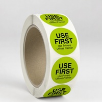 Étiquettes autocollantes en vinyle rondes personnalisées, imperméables, décoratives, résistantes aux UV, pour l'artisanat et la décoration de cadeaux
