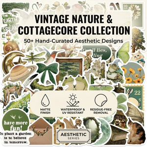 Natural Aesthetics Adhesive Vinyl <b>Waterproof</b> <b>Stickers</b> for Guitars Skateboards Helmets Trolley Cases and Books - Product Image 2