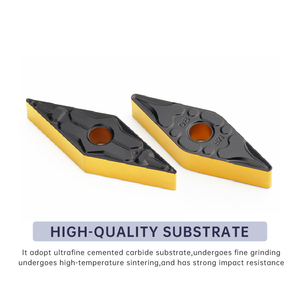 Đầu tiện hợp kim vonfram coban phủ PVD/CVD PRECITURN VNMG1604 dùng cho gia công thép không gỉ bằng máy CNC - Product Image 4