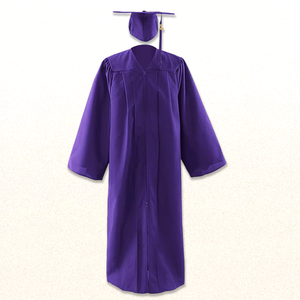 Fabricants de vêtements, robes de remise de diplôme personnalisées avec logo professionnel, université, collège, ensemble de robe et de toque académique mate pour bachelier - Product Image 6