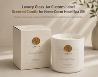AIKUN Bougies décoratives personnalisées avec logo, bougies parfumées en gros et diffuseurs à bâtonnets – Cadeau idéal pour les halls d'hôtel