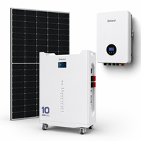 Système de surveillance intelligent WIFI CAN solaire, boîtier industriel épaissi, petit modèle empilable pour la maison, batterie LiFePO4 lithium-ion 10 kWh, garantie 10 ans