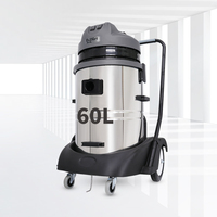 Aspirateur eau et poussière professionnel 2000W 3000W, 60 litres, idéal pour hôtels, aéroports, ateliers, magasins et supermarchés - Meilleures ventes