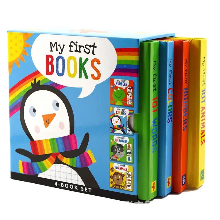 Coffret mon premier livre de 4 livres pour enfant