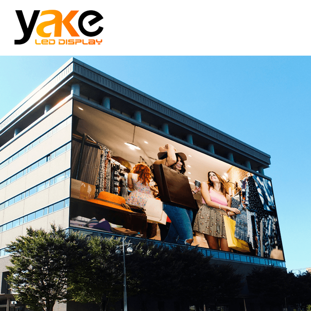 YAKE Digital Signage Led Display Outdoor Strong Waterproof LED Billboard Screen P4.81 Outdoor Led Display Screen
