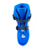 BLADE WARRIOR Patins à glace professionnels pour le hockey sur glace avec lame en acier inoxydable, confortables et imperméables pour adultes