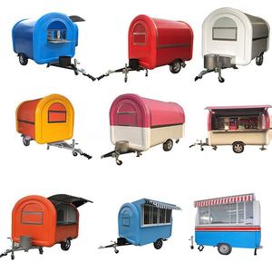 Comida de gran tamaño caravana <span class=keywords><strong>Camper</strong></span> cocina restaurante comida rápida quiosco parrilla móvil barbacoa Pizza camión - Product Image 6