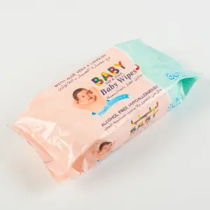 Großhandel lebensmittelqualität Baby nasse Wimpern Taschentuch für Baby Reinigung Hände und Mund hochwertige Wimpern für Kinder verwenden