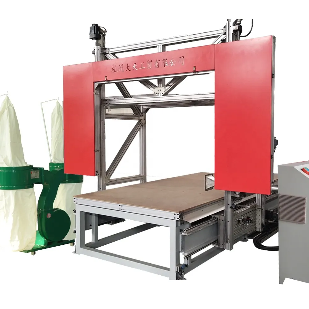 D&T Offer Fast Wire Foam Cutting Machine for Rigid and semi-rigid foam blocks ODM acceptable