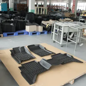 حصيرة أرضية السيارة المطاطية ثلاثية الأبعاد 5D TPV الأكثر مبيعًا من المصنع لفورد رينجر LHD RHD