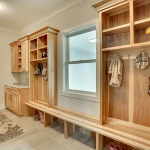 new design for mudroom cabinets