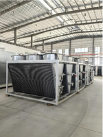 Enfriador de Aire Industrial Aidea de 15 Toneladas, Serpentín de Enfriamiento, Compresor de Tornillo, Ventilador Axial, 380/220V, Alta Eficiencia de Transferencia de Calor