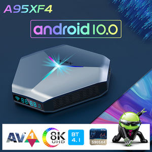 Boîtier TV Android A95XF4 4K UHD Amlogic Quad Core WiFi BT Lecteur multimédia - Product Image 1