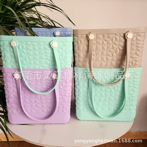 Sac fourre-tout Eva Diamond imperméable pour la plage et le shopping, idéal pour les voyages d'été 2017 - Product Image 4