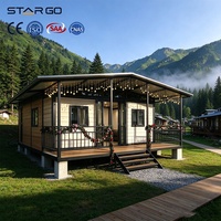 Maison conteneur pliable extensible à double aile de 20 pieds, conforme aux normes australiennes, avec espace de vie ouvert, clé en main, type logement secondaire