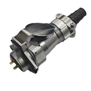 ขั้วต่อการบินรุ่น WY28 ซีรีส์  วัสดุโลหะผสมสังกะสี  ติดตั้งบนแผง  หน้าสัมผัสทองแดงชุบทอง  อะไหล่การบิน - Product Image 1