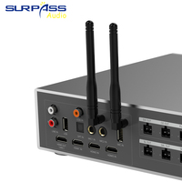 DT71 Récepteur de son surround 7.1 W 300 canaux Dernières tendances Amplificateurs de streaming 300W Livraison accélérée