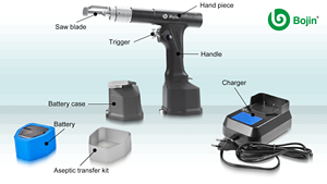BOJIN <span class=keywords><strong>Medical</strong></span> BJ5506 sterno sega batteria utensili elettrici medicali per la chirurgia dello sterno - Product Image 4