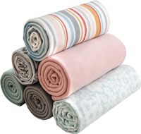 Couverture micro-polaire promo de haute qualité pour cadeau de Noël décor à la maison canapé animal de compagnie