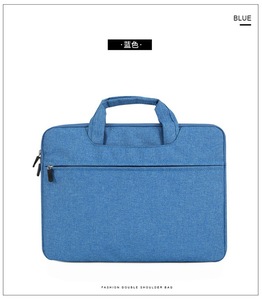 Funda para portátil con logotipo personalizado, impermeable, de poliéster, con cremallera, tipo maletín, para portátiles de 13/14/15 pulgadas, para damas. - Product Image 1