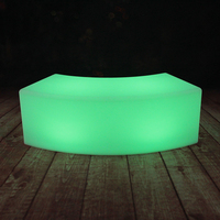 Meubles de bar lumineux pour discothèque, chaise et tabouret LED éclairés, chaises de bar lounge, produits rotomoulés, rotomoulage