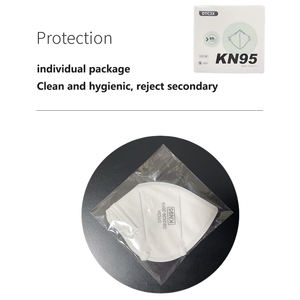 GB2626 CE kn95masker lipat 3D, Masker sekali pakai kn 95 Masker Masker mascarilla tipis bersirkulasi dengan earloop datar - Product Image 2