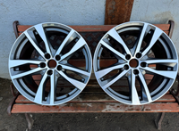 Velg Xinlin 17-19 Inch Gunmetal Machine Face Multi Spoke Aluminium Alloy Monoblock Forged 5x112 untuk Aud A4 A5 A6 A7 A8 S4 S5