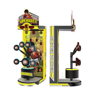 Máquina de Juego Deportiva Electrónica Operada con Monedas, 8 Objetivos, Superboxer, Gran Venta para Parques de Diversiones, para Todas las Edades - Product Image 1