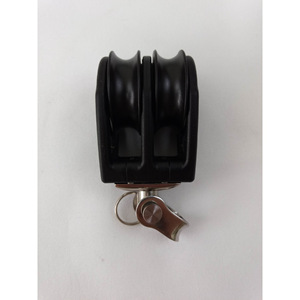 Émerillon double maître pour bateau, roue 29 mm, ligne 8 mm, équipement d'ancrage et d'amarrage - Product Image 5