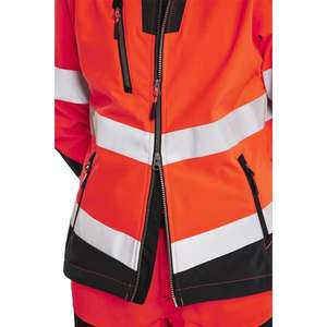 BLAKLADER - 479125135599XS Chaqueta Softshell de alta visibilidad para mujer Rojo/Negro-EAN 7330509813447 ROPA DE TRABAJO DE 2017 - Product Image 5