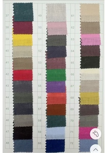 Falda Casual para Mujer ALBBIA022, Larga hasta la Rodilla, con Cierre, Confeccionada con Tela 100% Lino Natural, Diseño Clásico Cruzado - Product Image 4